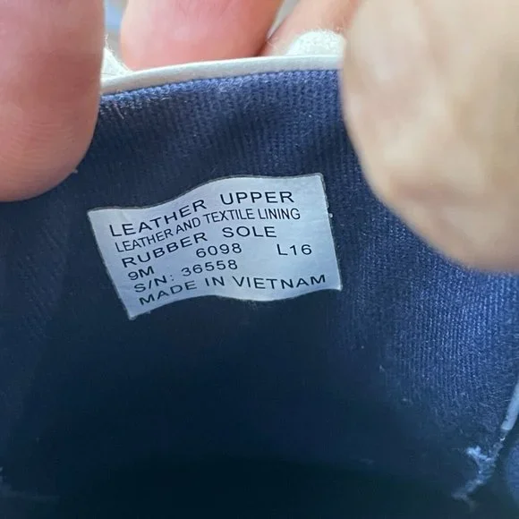 Tory Burch Women Sneaker White Leather Upper Lace Up Sport Shoes Size 9M - Picture 12 of 12